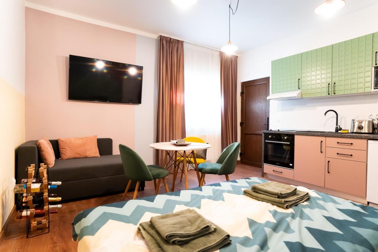 Galeria Grafit Apartments 시비우 외부 사진