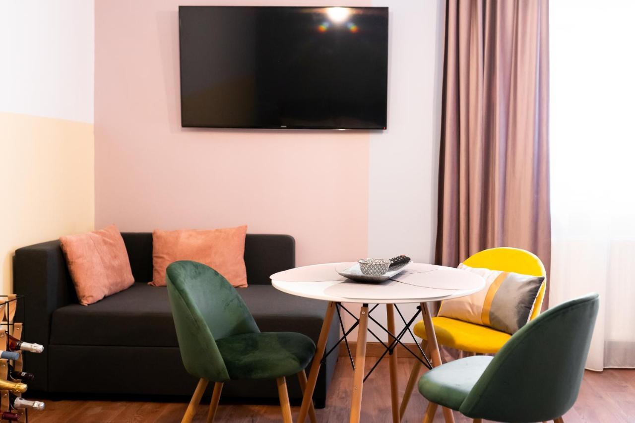 Galeria Grafit Apartments 시비우 외부 사진